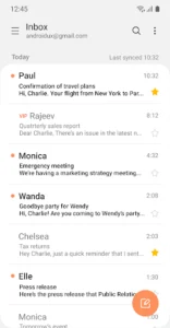Samsung Email screenshot 2