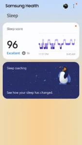 Samsung Health screenshot 3