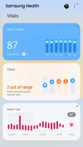 Samsung Health screenshot 4