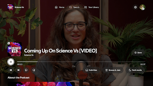 Spotify for Android TV screenshot 10