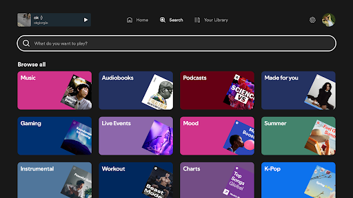 Spotify for Android TV screenshot 12