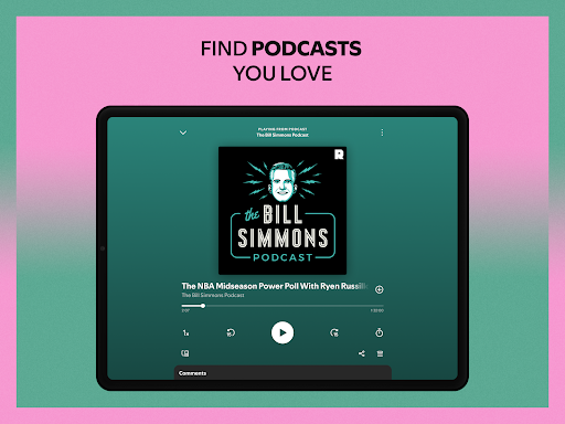 Spotify for Android TV screenshot