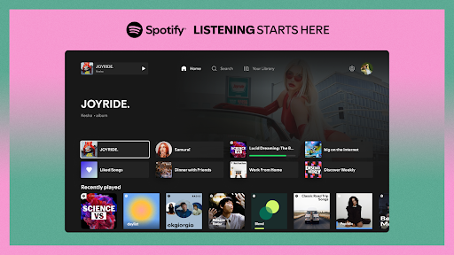 Spotify for Android TV screenshot 7