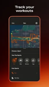 Strava screenshot 1