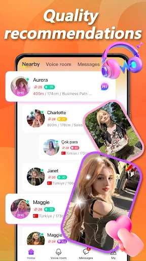 TanChat screenshot