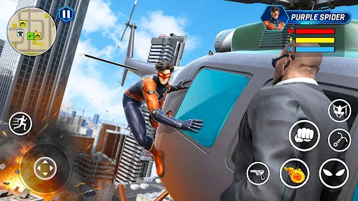 Titan Rope Hero: Vice City screenshot 12