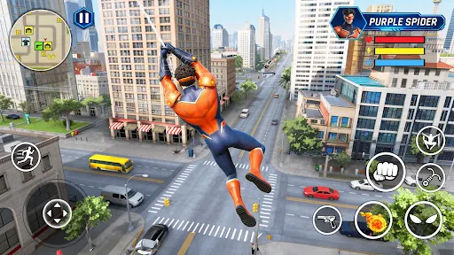Titan Rope Hero: Vice City screenshot 13