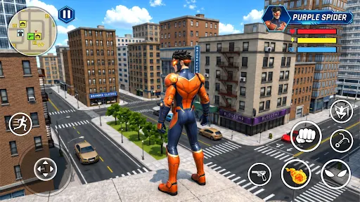 Titan Rope Hero: Vice City screenshot 2