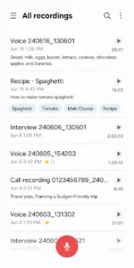 Voice Recorder screenshot 1