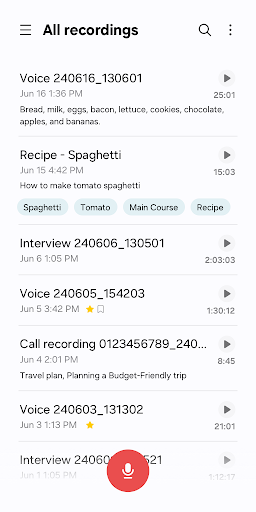 Voice Recorder screenshot
