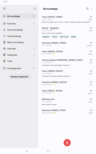Voice Recorder screenshot