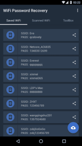 WiFi Password Recovery screenshot 1