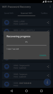 WiFi Password Recovery screenshot 4