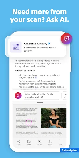 Adobe Scan AI PDF Scanner, OCR screenshot 6