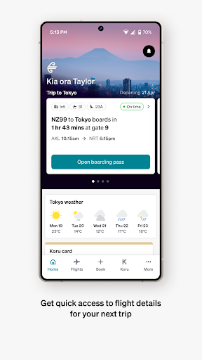 Air NZ screenshot 1