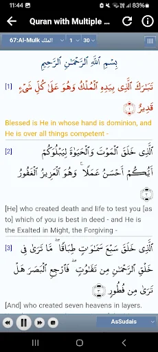Al Sudais Full Quran Offline screenshot 13
