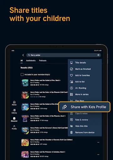 Audible: Audiobooks & Podcasts screenshot 13