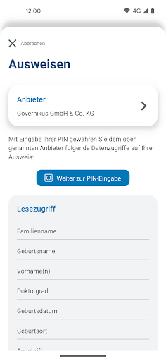 AusweisApp Bund screenshot 4