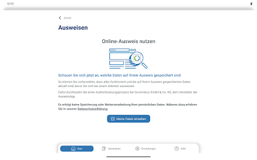 AusweisApp Bund screenshot 9