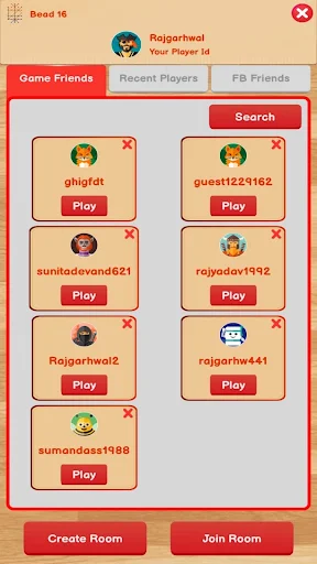 Bead 16 - 16 Guti Board Game screenshot 8