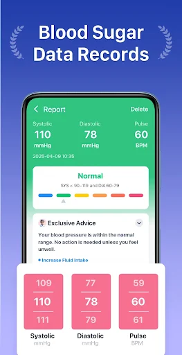 Beatly: Blood Pressure & Sugar screenshot 4