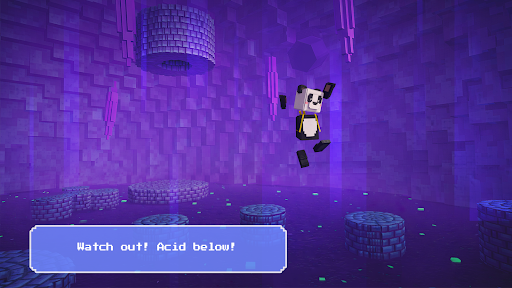 Blocky Quest: Panda Adventure screenshot 14