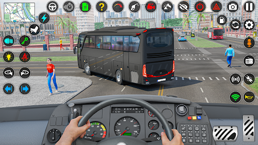 Bus Simulator - 3D Bus Games screenshot 1