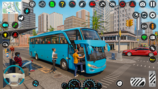 Bus Simulator - 3D Bus Games screenshot 2