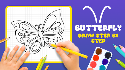 Butterfly Draw Step by Step screenshot 17