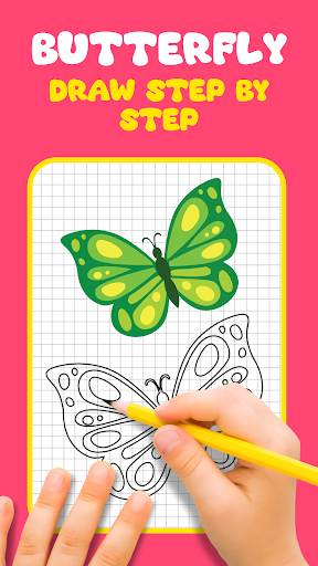 Butterfly Draw Step by Step screenshot 2