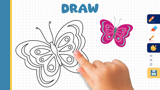 Butterfly Draw Step by Step screenshot 22