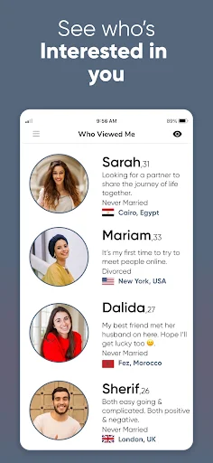 buzzArab Arab & Muslim Dating screenshot 3