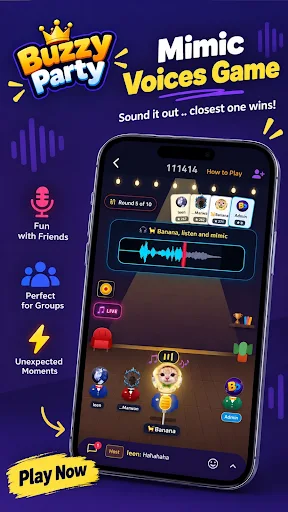 Buzzy Party: Mimic Voice screenshot 2