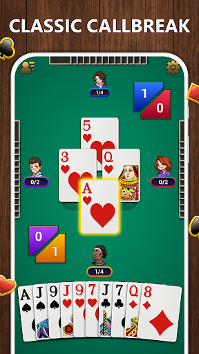 Callbreak - Card Game Offline screenshot 1