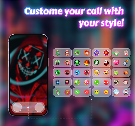 Color Phone Call Screen Themes screenshot 3