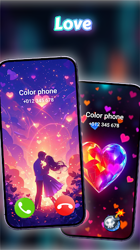 Color Phone Call Screen Themes screenshot 5