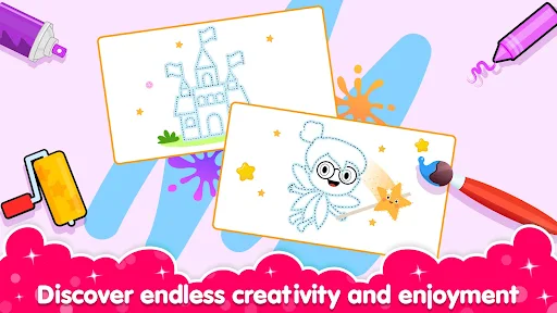 Coloring and Drawing For Girls screenshot 4