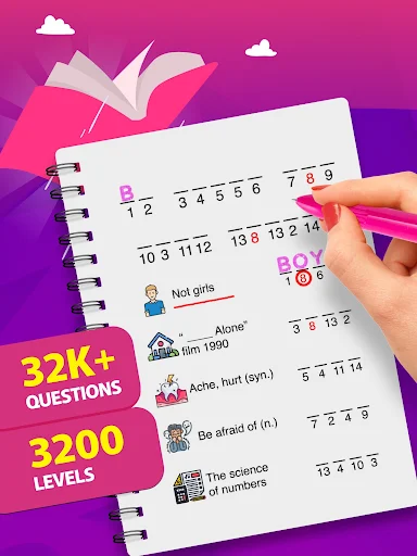 Crostic Crossword－Word Puzzles screenshot 12