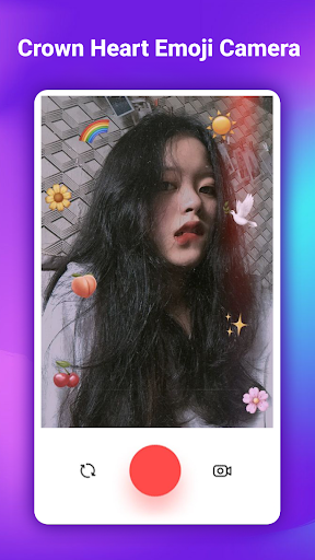 Crown Heart Emoji Camera screenshot 24