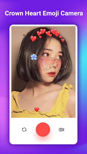 Crown Heart Emoji Camera screenshot 25