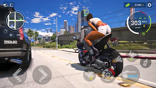Driving Motor Racing Simulator screenshot 2