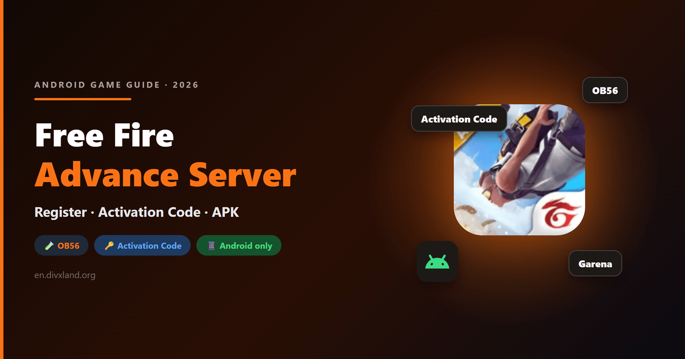Free Fire Advance Server 2027: Registration, Activation Code & APK Download