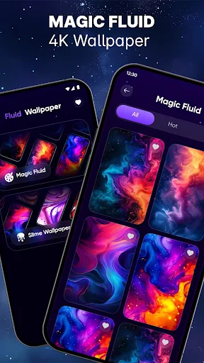 Fluid Magic: 4D Live Wallpaper screenshot 3