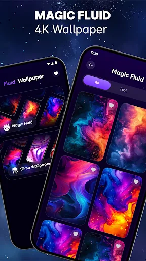 Fluid Magic: 4D Live Wallpaper screenshot 9