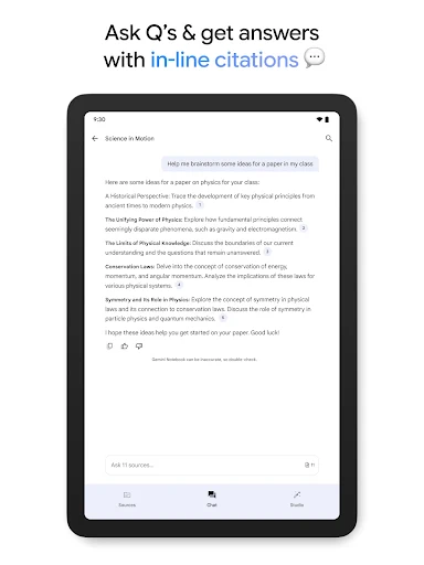 Gemini Notebook screenshot 11