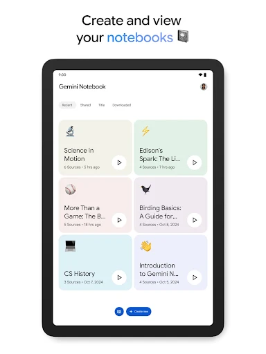 Gemini Notebook screenshot 8