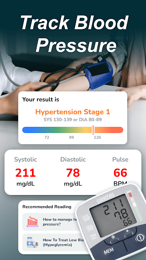 Health Tracker: BP Monitor App screenshot 2