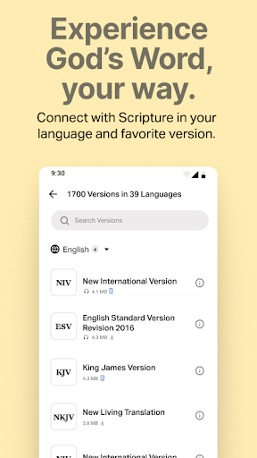 Holy Bible Offline NIV KJV App screenshot 7