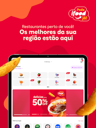 iFood comida e mercado em casa screenshot 10