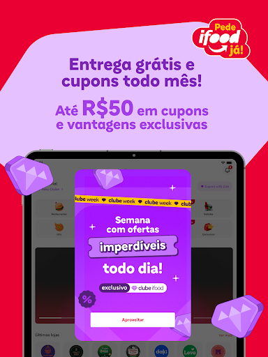 iFood comida e mercado em casa screenshot 13